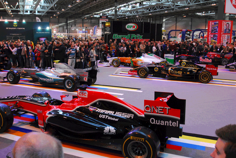 Le salon international du sport automobile, du 10 au 13 janvier 2013 à Birmingham Salon Autosport