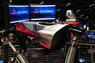 Cruden simulator at International Autosport show