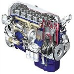 Volvo 13L Euro6 engine radiography