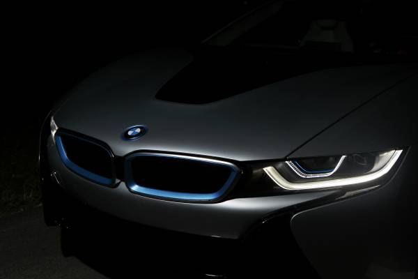 BMW i8, phares Laser
