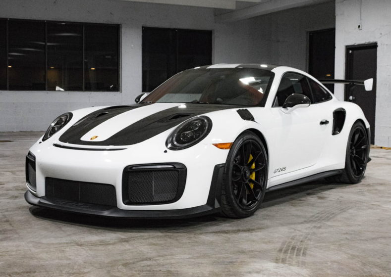 151-Mile 2018 Porsche GT2 RS Weissach Package for sale on BaT ...